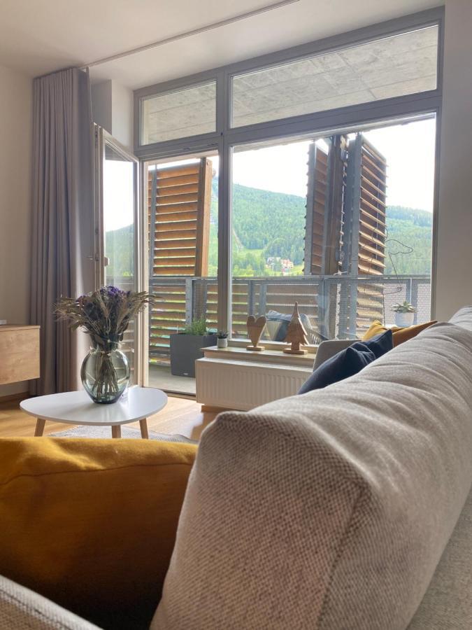Luxusní Apartmán u sjezdovek s garáží Harrachov Exterior foto